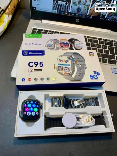smartbarry c95 اقوى ساعة باحدث معالج عشان الألعاب والتطبيقات الجديدة كلها 2