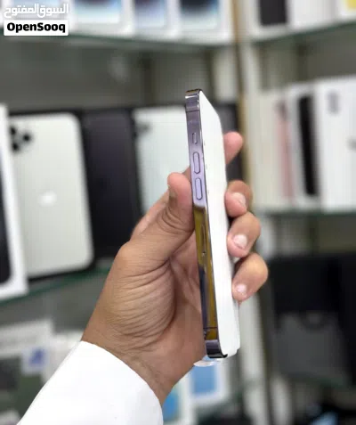 عرض خااص : iPhone 14 pro 128gb هاتف بحالة الوكالة بدون اي شموخ أو مشاكل مع ضمان و ملحقات و بأقل سعر 4