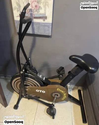 Oto dual action home exercise cycle 2