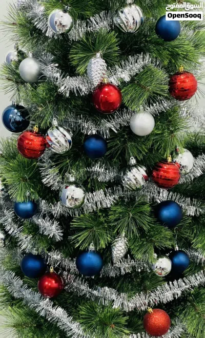 Artificial Tree with 45 Decorative Items شجرة اصطناعية لتزيين المكتب او البيت 2