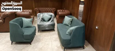 اطقم كنب مكتبيه جلد فاخر 4