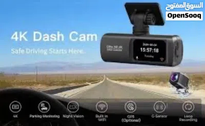 داش كام بدقه 4K بسعر مغري جداااااااا Discovery Car Dash Cam (أو Discovery 4K Dash Cam 3