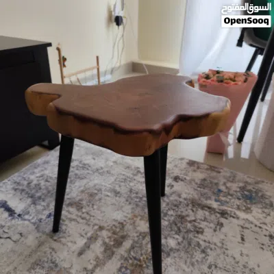 Beautiful One piece real wood Side table 4