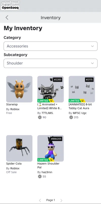 Roblox account for sale 4