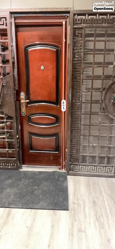 باب بي في سي معه باب حديد حمايه 2