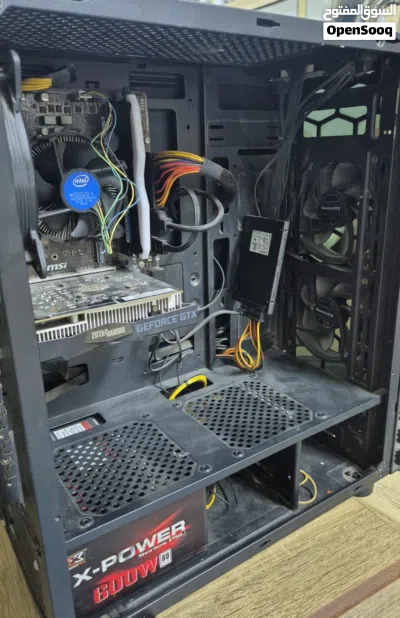 كور 5 جيل تاسع مع كرت gtx 750ti سعر حرق 3