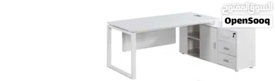 طاولة مكتب جديدة تمامًا على شكل حرف L Brand New Office Table-L Shape 4