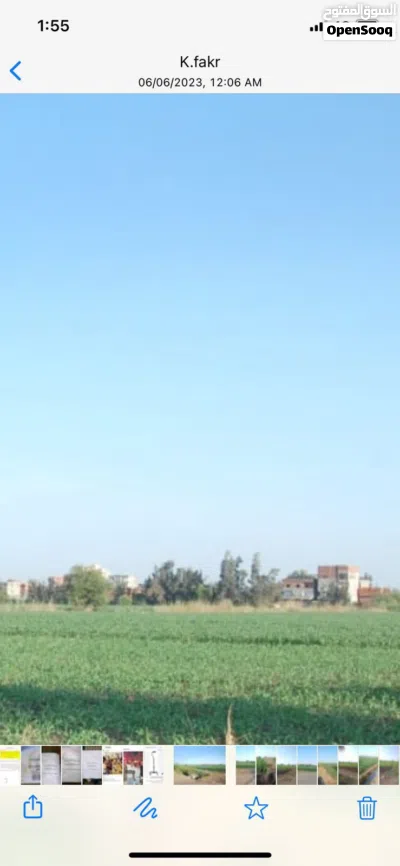 ارض زراعية للبيع بالمنصورة 4