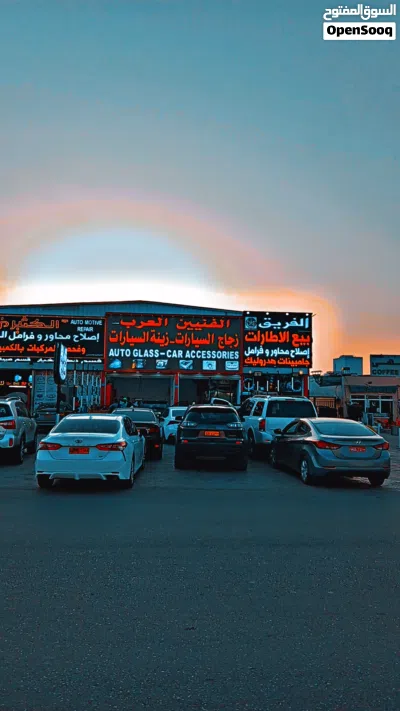 زجاج السيارات وفتحات السقف والبانوراما الفنيين العرب صناعيه المعبيله 2