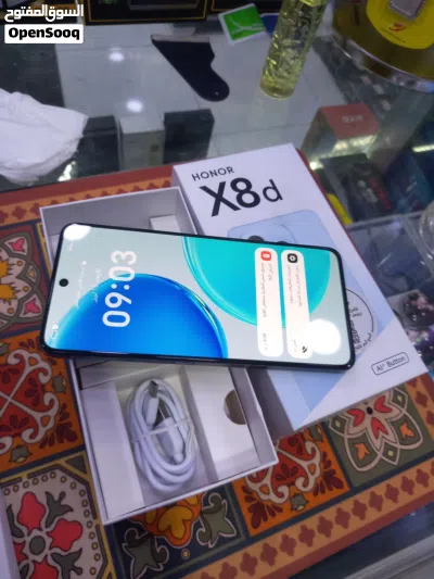 جهاز HONOR X8d مواصفات 256 جيجا رام8 مستعمل بحالة الوكاله 2