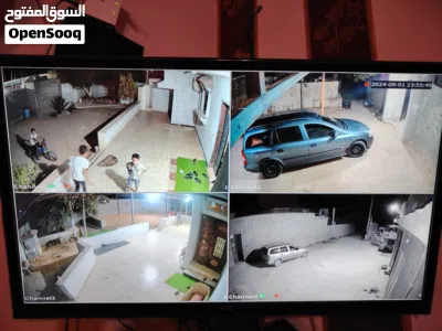 منظومه كميرات ( 3 كميرات + ريسفر DVR + محولات) 2