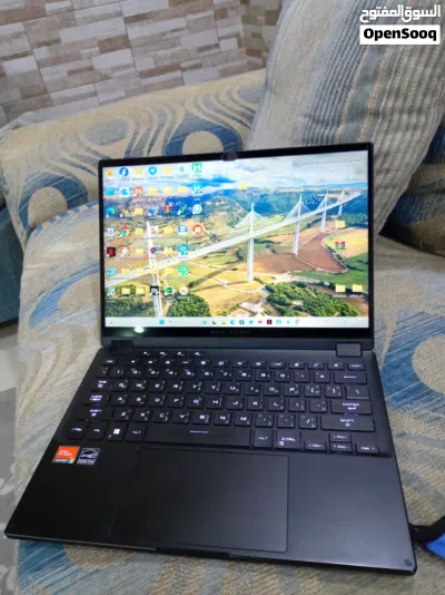لابتوب اسوس Asus rog flow 13 X مواصفات للالعاب والبرامج الصعبة مثل برامج هندسه مستعمل بصفة الجديد 3