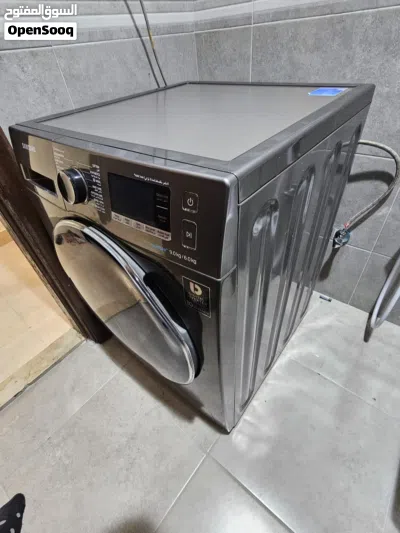 Samsung EcoBubble front-load washer dryer. 4