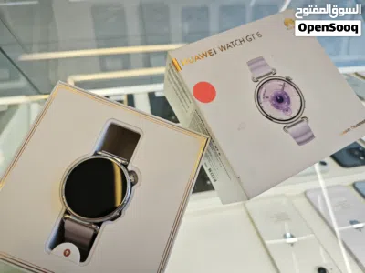 HUAWEI WATCH GT6 ( 41M ) USED /// ساعه هواوي جي تي 6 مقاس 41 ملي مستعمل وكاله 3