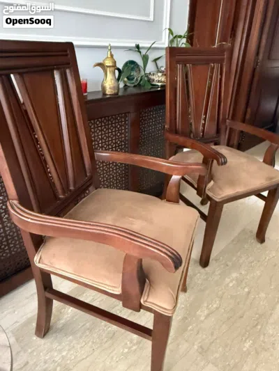 طاوله سفره خشب بلوط ممتازه جدا 4