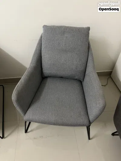 طقم جلوس قماش 4