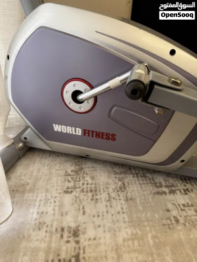 جهاز أوربتراك رياضي من ماركة World Fitness بلون رمادي 2