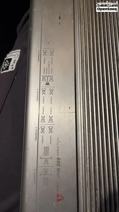 مضخم صوت 600w 2
