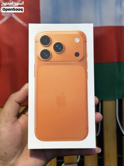 New iPhone 17 pro. 256 Gb Orange Arbic version 4