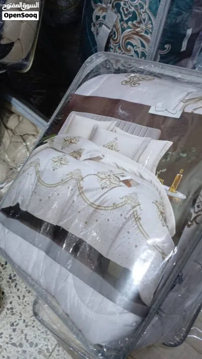 مسبل صيفي مكون من 4 قطع الحاف وجهين مخدات وكفر داخلي 4