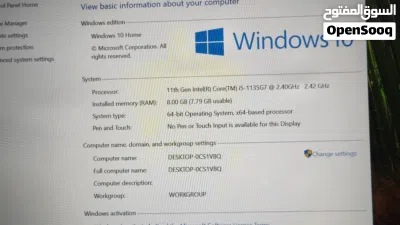 Lenovo i5 th 11 Gen , Ram 8 GB + SSD 3