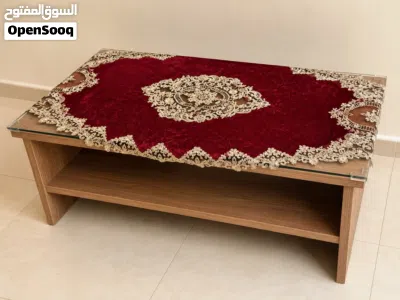 طاولة قهوة خشبية عصرية مع رف سفلي – تصميم أنيق وعملية للاستخدام اليومي 4