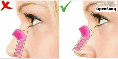 تقويم وتصغير الانف بدون جراحه الجهاز مصنوع من السيليكون ويقوم بعملية تقوي 3