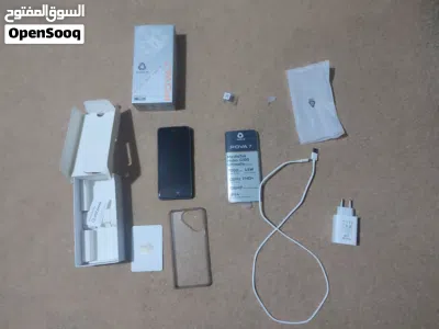 هاتفtecno pova 7 4g بحالة الوكالة للبيع،الجهاز بحالة ممتازة ولا غلطة ما في مشاكل مع جميع اغراضه 2
