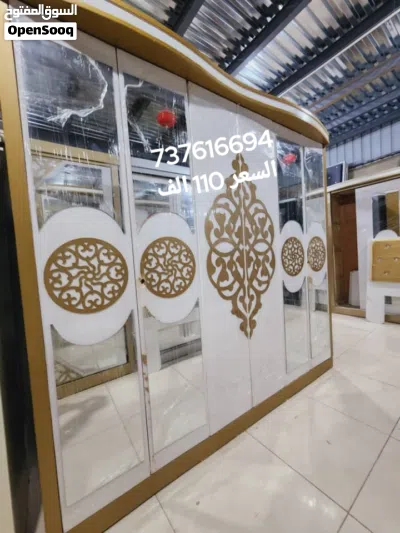 دواليب ملابس ماليزي تصميم تركي ابو 6 ابواب السعر 110 الف 4