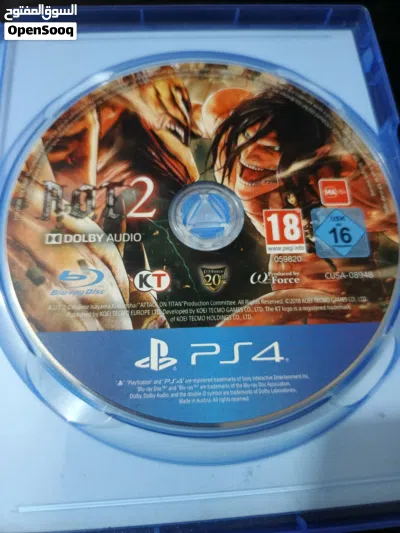 لعبه attack on titan ps4 2