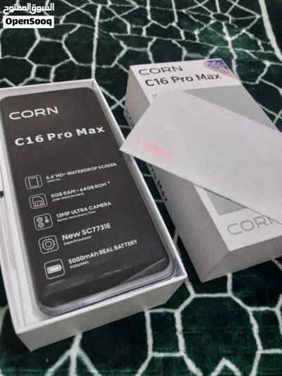 هاتف نوع انش CORN C16 Pro Max 6,6جديد بالكرتونة لم يستخدم للبيع 3