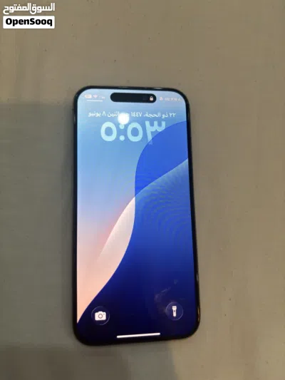 ايفون 15 Pro حالته ممتازه بدون خدش512GB 2