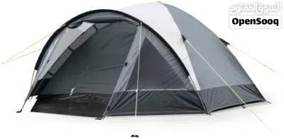 Kampa Brighton 4 Grey Tent, 4 Person, Waterproof, خيمة رمادية تسع 4 اشخاص، ضد المياة و واسعة جدا. 2