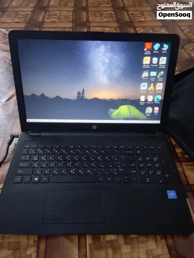 لابتوب hp نظافة 95 % سعر 300 بي مجال قليل 3