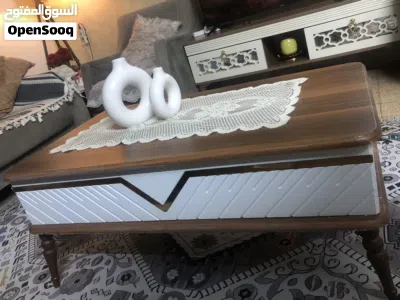 طبلات ثلاثية وطبلة وسطية ابيض 2