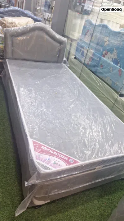 New bed with mattress avaliable 4