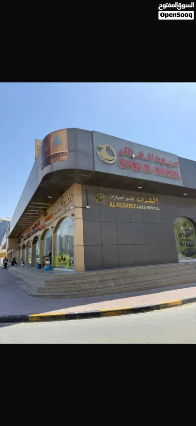 للبيع مكتب تاجير سيارات بين شارع العام 3
