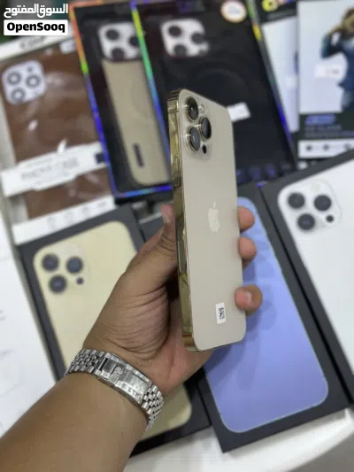عرض خاص : iPhone 13 pro max 256gb هواتف نظيفة جدا بحالة الوكالة بدون اي شموخ أو مشاكل مع ضمان 4