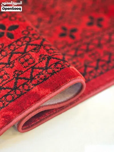 Afghani Design 200cm / 300cm Red Colour Carpet. 3
