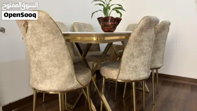 Luxury Dining Table Set with 6 Chairs – Excellent Condition 4