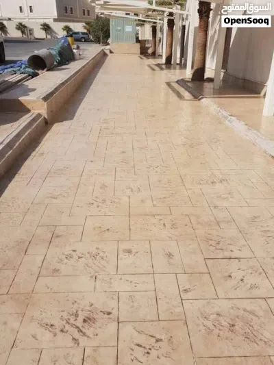 stamped concrete construction خراسانة مطبوعة 4