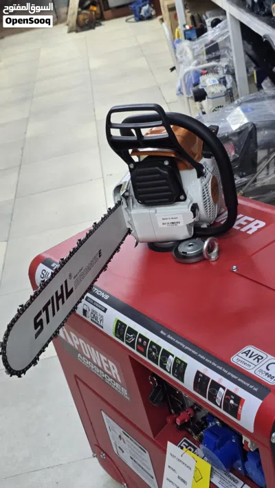 مكينة قص حطب بترول ستيل الماني اصلي منشار قطع اشجار 20 انش MS382 اصلية Saw stihl ms 382 برازيل 2