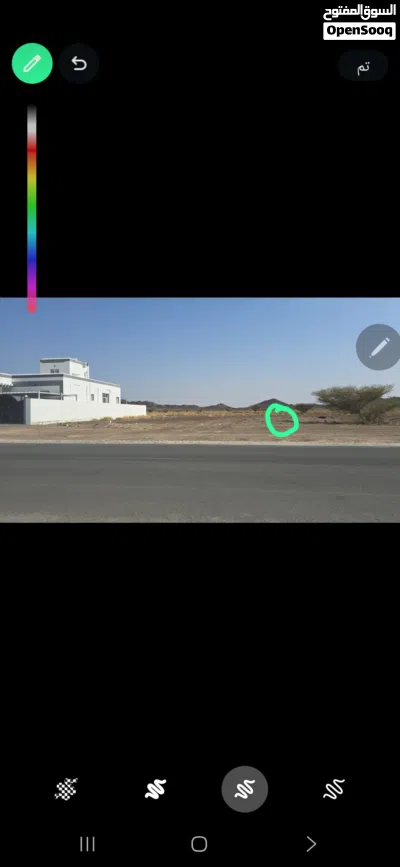 ارض للبيع في إبراء الفليج 5 2