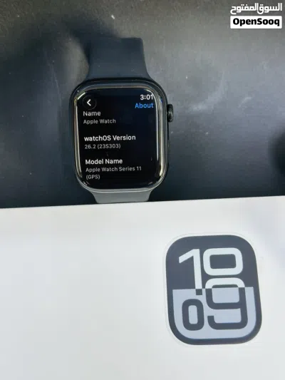 Apple watch series 11 46MM 11 months under warranty battery health 100% with box charger available 4