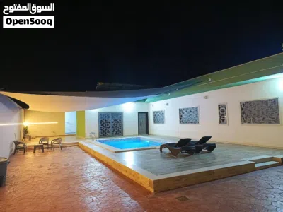 استراحة كبيرة تشطيب ممتاز الكريمية طريق المطار 4