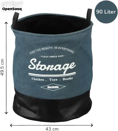 Laundry waterproof bags in stock Denim material 2