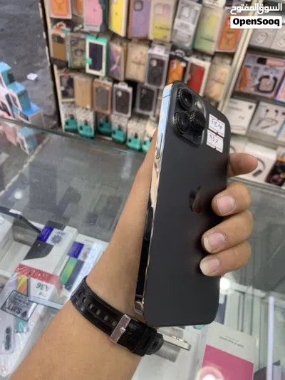 iPhone MAX 13 Pro ماكس 512 جيجا بطارية 95 مش مفتوح ولا مغير إشي الحبة توب توب توب الوكالة معها Cove 3