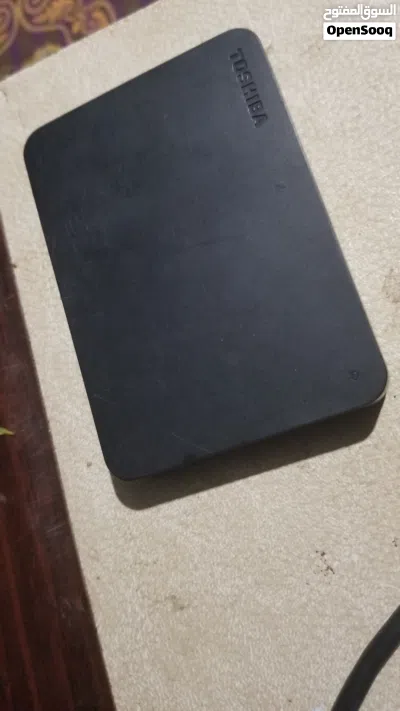هارد خارجي توشيبا 1 تيرابايت (Toshiba Canvio 1TB) بحالة ممتازة للبيع. 2