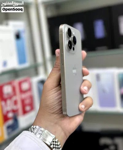 عرض خاص : iPhone 15 pro 128gb هاتف بحالة الوكالة بدون اي شموخ أو مشاكل مع ضمان و ملحقات و بأقل سعر 3