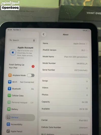 ايباد ميني 6 2